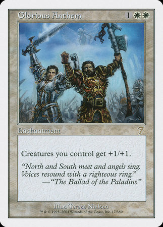 Glorious Anthem [Seventh Edition] | The Time Vault CA