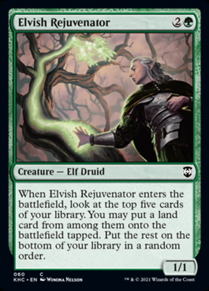 Elvish Rejuvenator [Kaldheim Commander] | The Time Vault CA