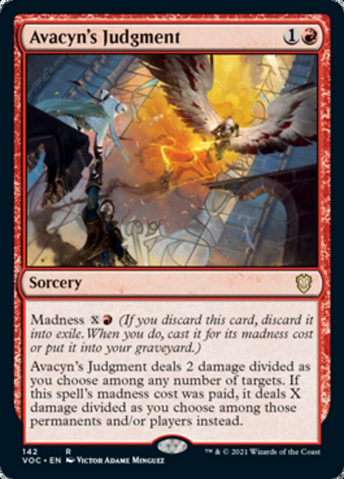 Avacyn's Judgment [Innistrad: Crimson Vow Commander] | The Time Vault CA