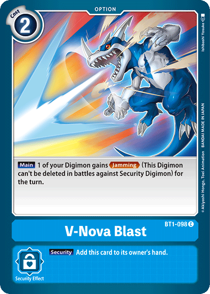 V-Nova Blast [BT1-098] [Release Special Booster Ver.1.0] | The Time Vault CA