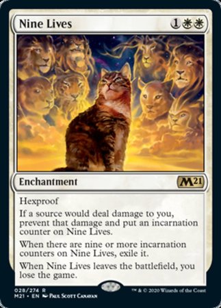 Nine Lives [Core Set 2021] | The Time Vault CA