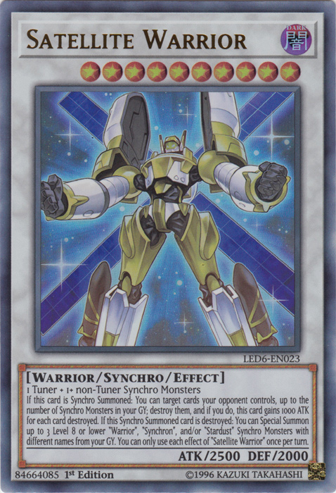 Satellite Warrior [LED6-EN023] Ultra Rare | The Time Vault CA