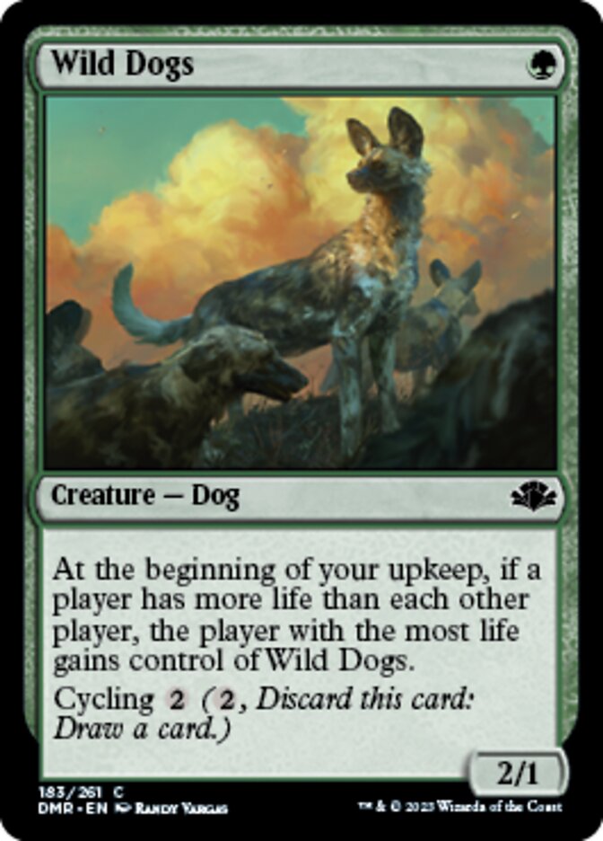 Wild Dogs [Dominaria Remastered] | The Time Vault CA