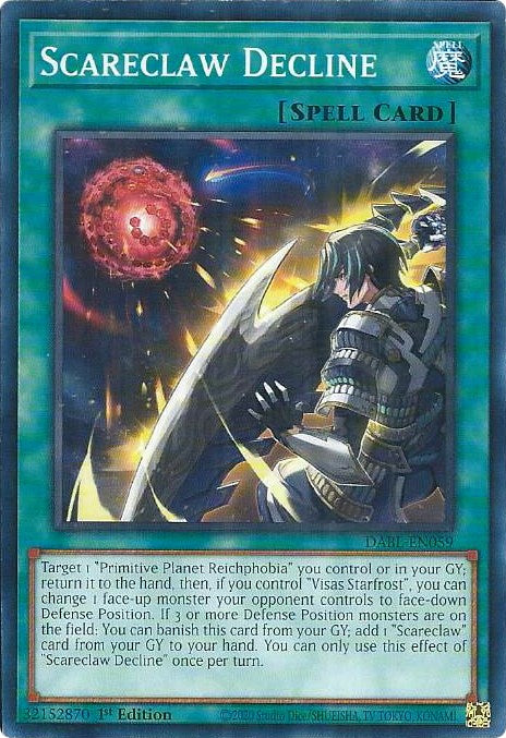 Scareclaw Decline [DABL-EN059] Common | The Time Vault CA