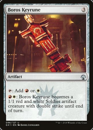 Boros Keyrune [GRN Guild Kit] | The Time Vault CA