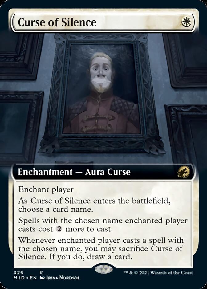 Curse of Silence (Extended) [Innistrad: Midnight Hunt] | The Time Vault CA