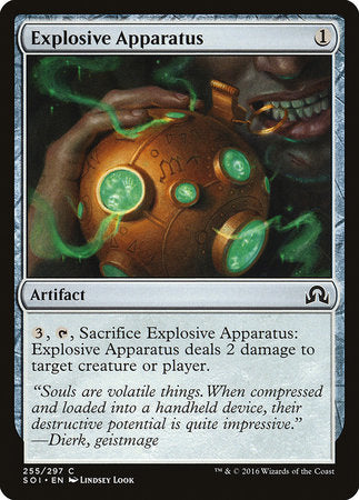 Explosive Apparatus [Shadows over Innistrad] | The Time Vault CA