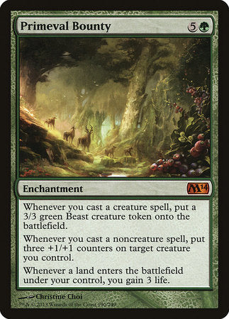 Primeval Bounty [Magic 2014] | The Time Vault CA