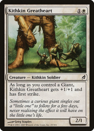 Kithkin Greatheart [Lorwyn] | The Time Vault CA