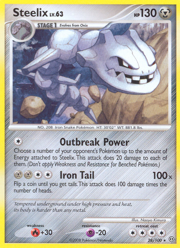 Steelix (28/100) [Diamond & Pearl: Stormfront] | The Time Vault CA