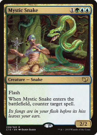 Mystic Snake [Commander 2015] | The Time Vault CA