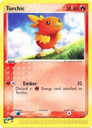 Torchic (017) (Non-Holo) [Nintendo: Black Star Promos] | The Time Vault CA