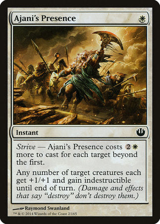 Ajani's Presence [Journey into Nyx] | The Time Vault CA