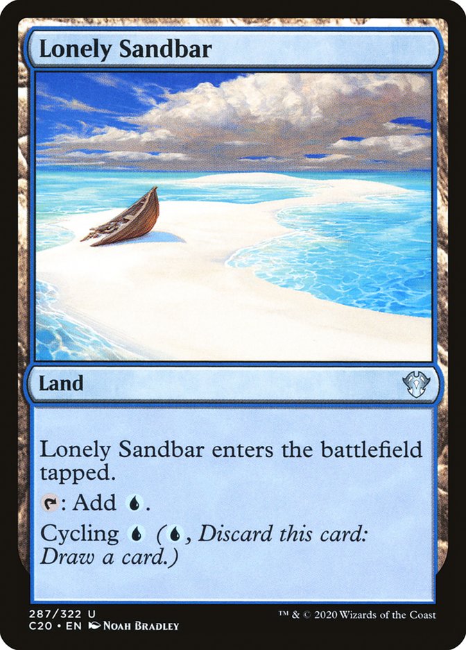 Lonely Sandbar [Commander 2020] | The Time Vault CA