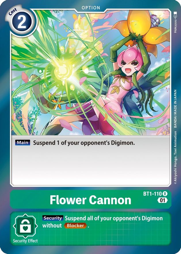 Flower Cannon [BT1-110] [Starter Deck: Ultimate Ancient Dragon] | The Time Vault CA