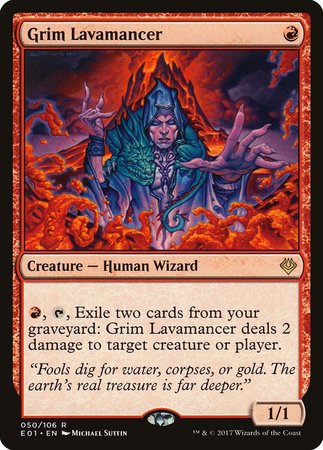 Grim Lavamancer [Archenemy: Nicol Bolas] | The Time Vault CA