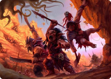 Goblin Art Card [Dungeons & Dragons: Adventures in the Forgotten Realms Art Series] | The Time Vault CA