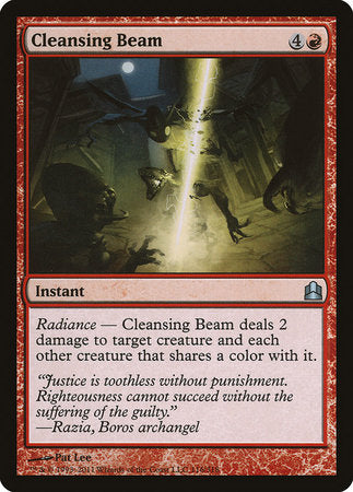 Cleansing Beam [Commander 2011] | The Time Vault CA