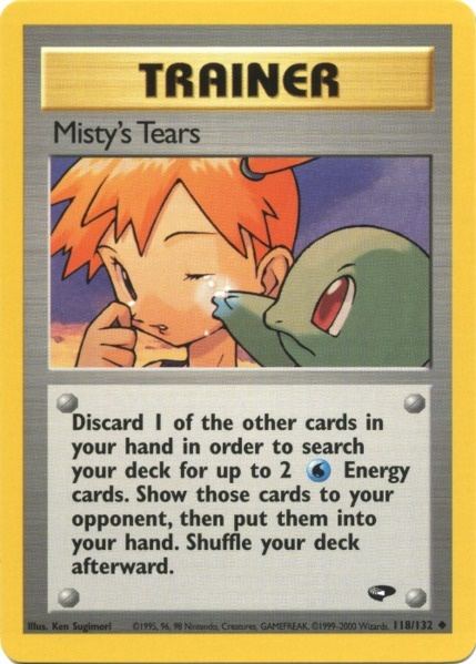 Misty's Tears (118/132) [Gym Challenge Unlimited] | The Time Vault CA