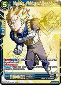 Vegeta, Prince of Speed (Foil) [SD1-05] | The Time Vault CA