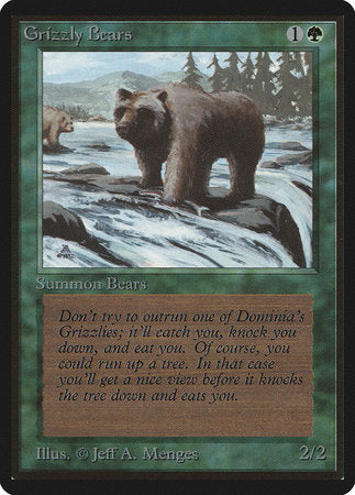 Grizzly Bears [Limited Edition Beta] | The Time Vault CA