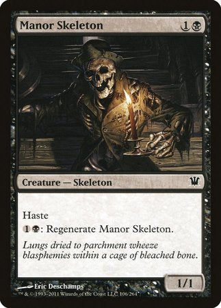 Manor Skeleton [Innistrad] | The Time Vault CA