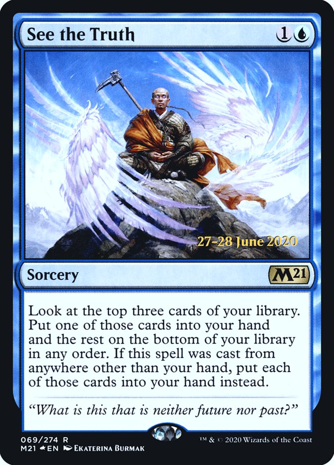 See the Truth  [Core Set 2021 Prerelease Promos] | The Time Vault CA