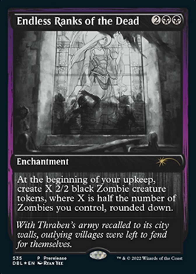 Endless Ranks of the Dead [Innistrad: Double Feature Prerelease Promos] | The Time Vault CA