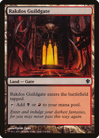 Rakdos Guildgate [Commander 2013] | The Time Vault CA