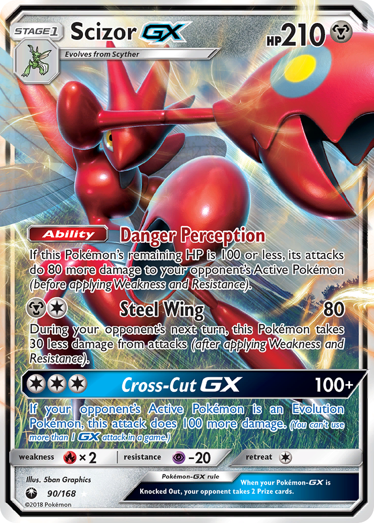 Scizor GX (90/168) [Sun & Moon: Celestial Storm] | The Time Vault CA