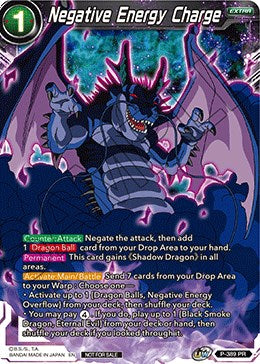 Negative Energy Charge (Tournament Pack Vol. 8) (P-389) [Tournament Promotion Cards] | The Time Vault CA