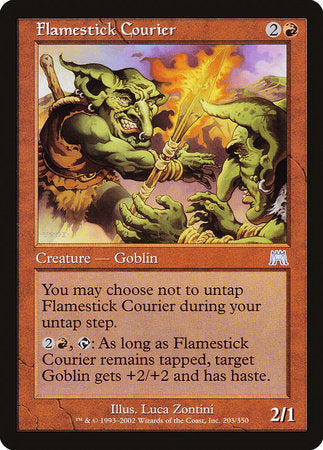Flamestick Courier [Onslaught] | The Time Vault CA