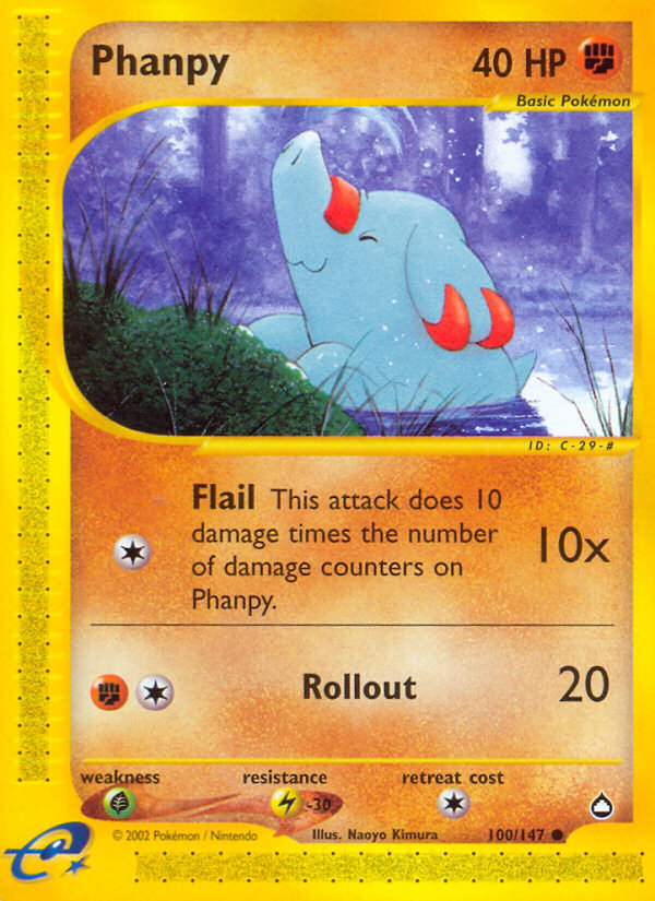 Phanpy (100/147) [Aquapolis] | The Time Vault CA