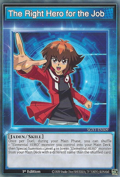 The Right Hero for the Job [SGX1-ENS09] Common | The Time Vault CA