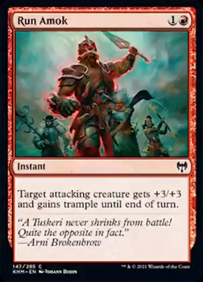 Run Amok [Kaldheim] | The Time Vault CA