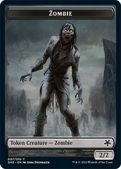 Zombie // Treasure Double-Sided Token [Game Night: Free-for-All Tokens] | The Time Vault CA