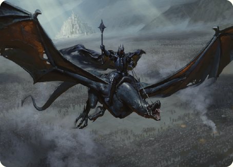 Lord of the Nazgul Art Card [The Lord of the Rings: Tales of Middle-earth Art Series] | The Time Vault CA
