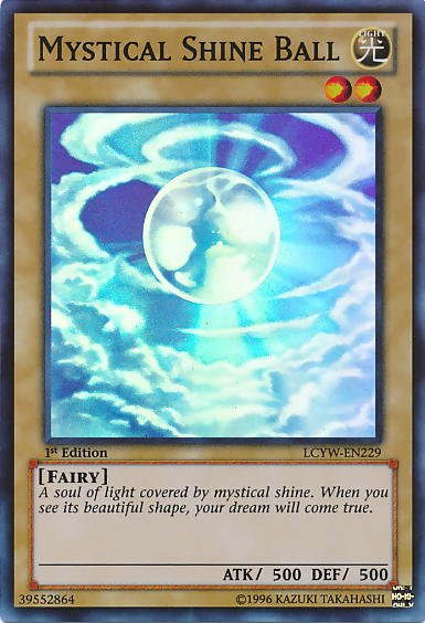 Mystical Shine Ball [LCYW-EN229] Super Rare | The Time Vault CA