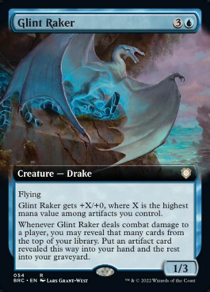 Glint Raker (Extended Art) [The Brothers' War Commander] | The Time Vault CA