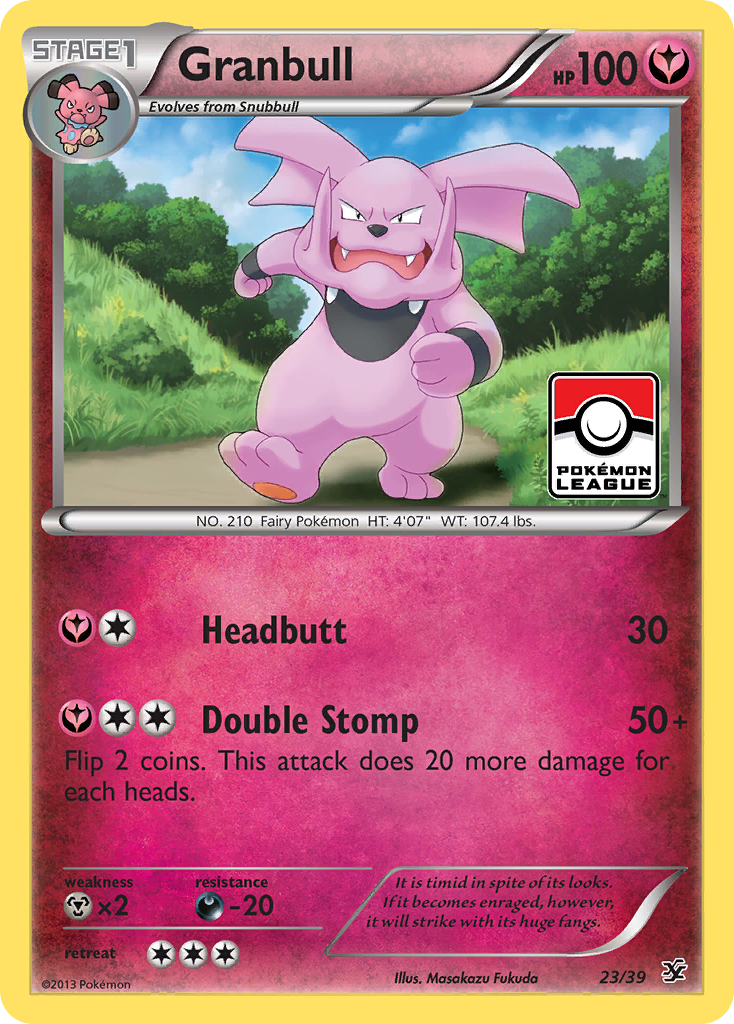 Granbull (23/39) [XY: Kalos Starter Set] | The Time Vault CA