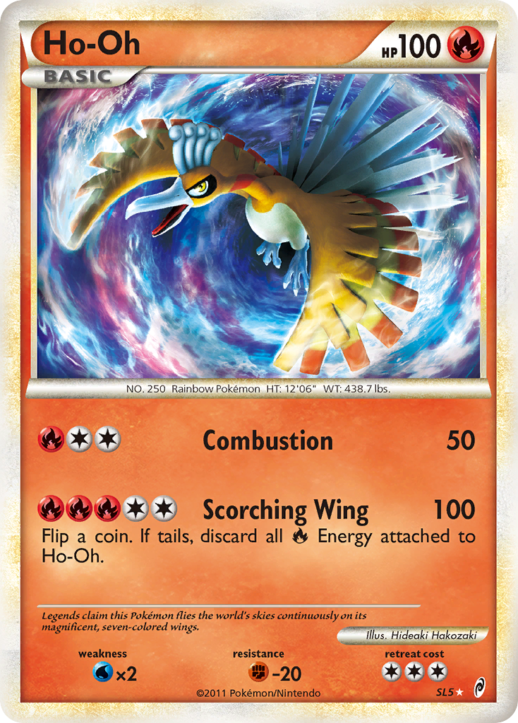 Ho-Oh (SL5) [HeartGold & SoulSilver: Call of Legends] | The Time Vault CA