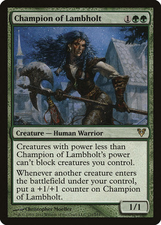 Champion of Lambholt [Avacyn Restored] | The Time Vault CA