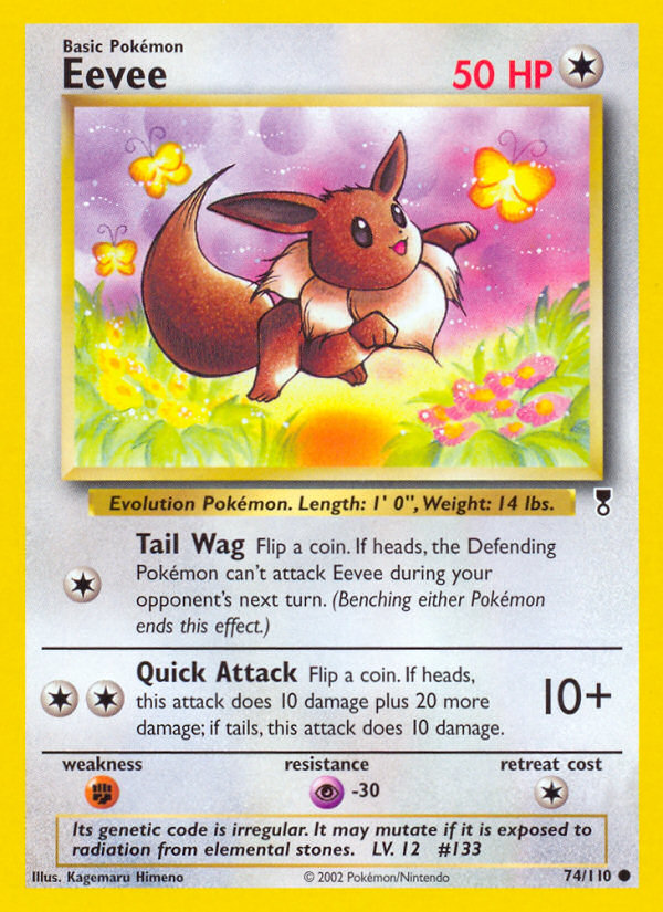 Eevee (74/110) [Legendary Collection] | The Time Vault CA