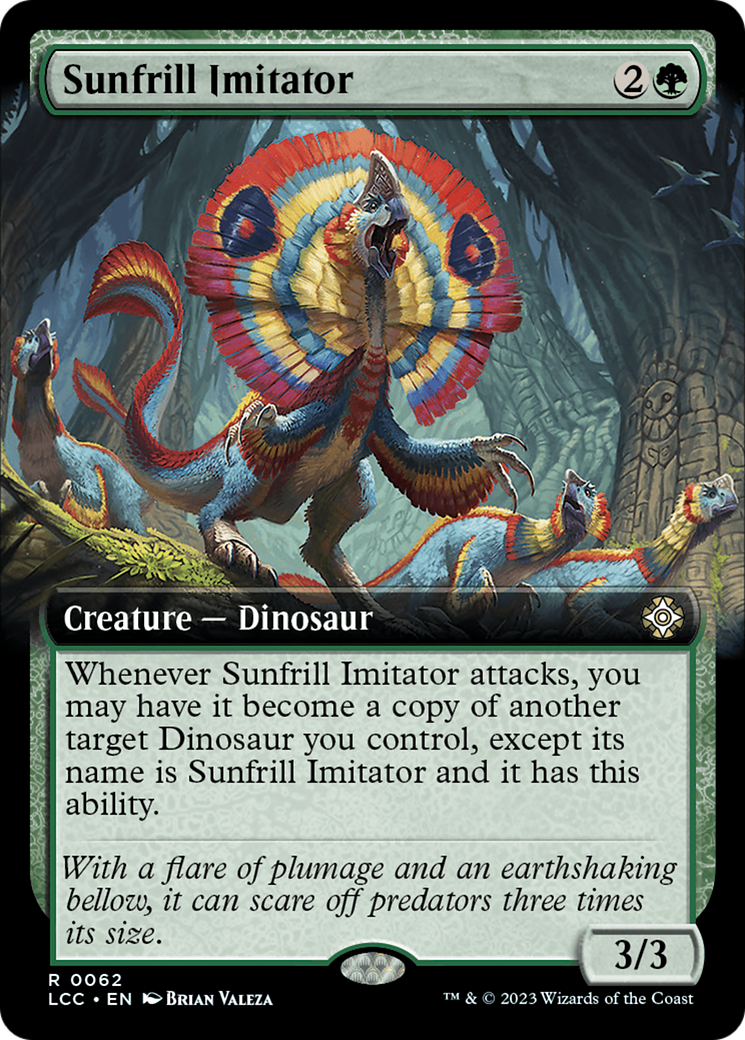 Sunfrill Imitator (Extended Art) [The Lost Caverns of Ixalan Commander] | The Time Vault CA