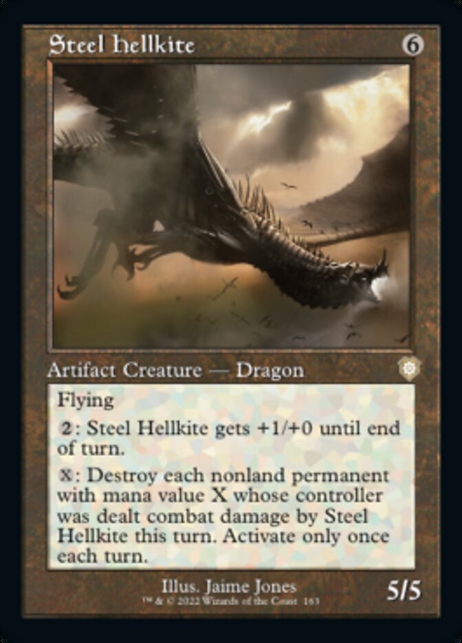 Steel Hellkite (Retro) [The Brothers' War Commander] | The Time Vault CA