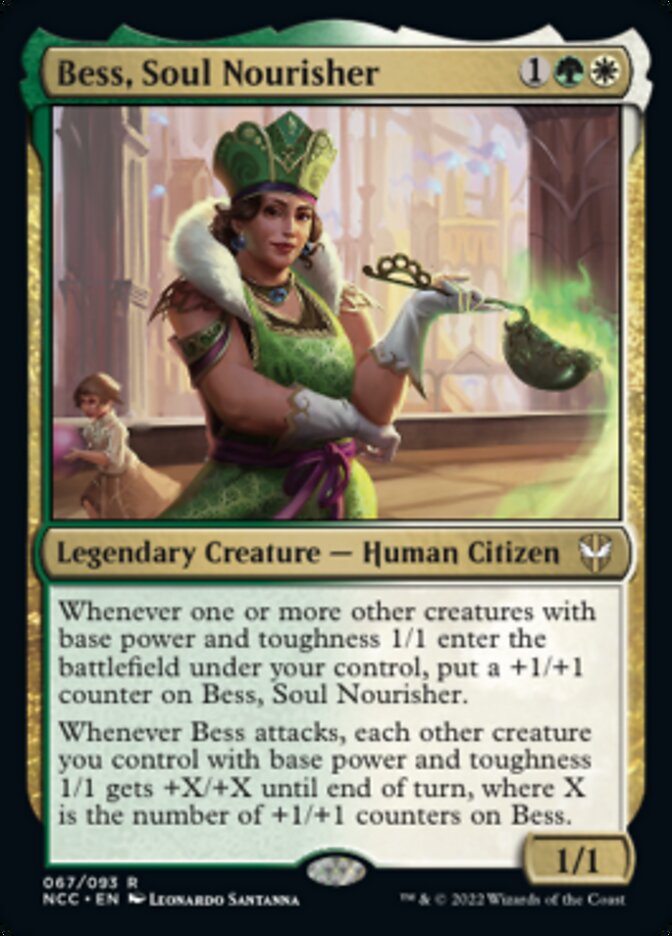 Bess, Soul Nourisher [Streets of New Capenna Commander] | The Time Vault CA