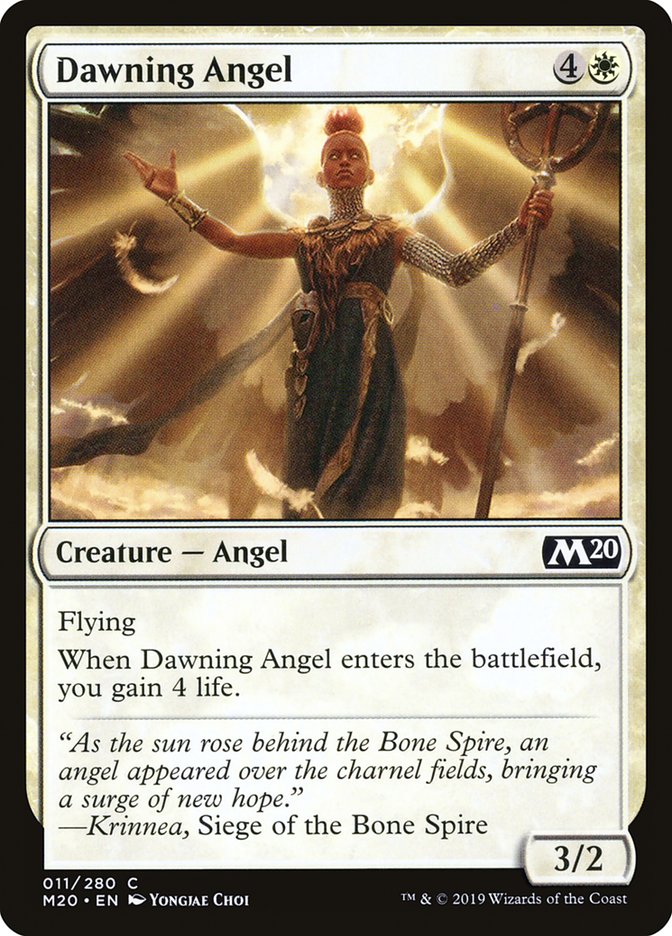 Dawning Angel [Core Set 2020] | The Time Vault CA