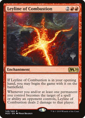 Leyline of Combustion [Core Set 2020 Promos] | The Time Vault CA