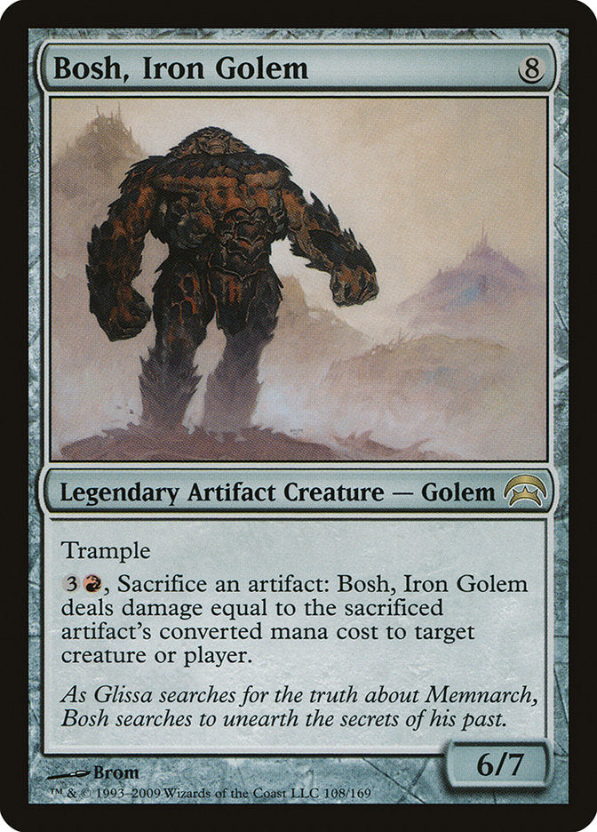 Bosh, Iron Golem [Planechase] | The Time Vault CA