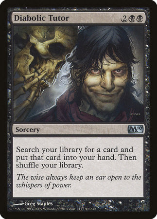 Diabolic Tutor [Magic 2010] | The Time Vault CA